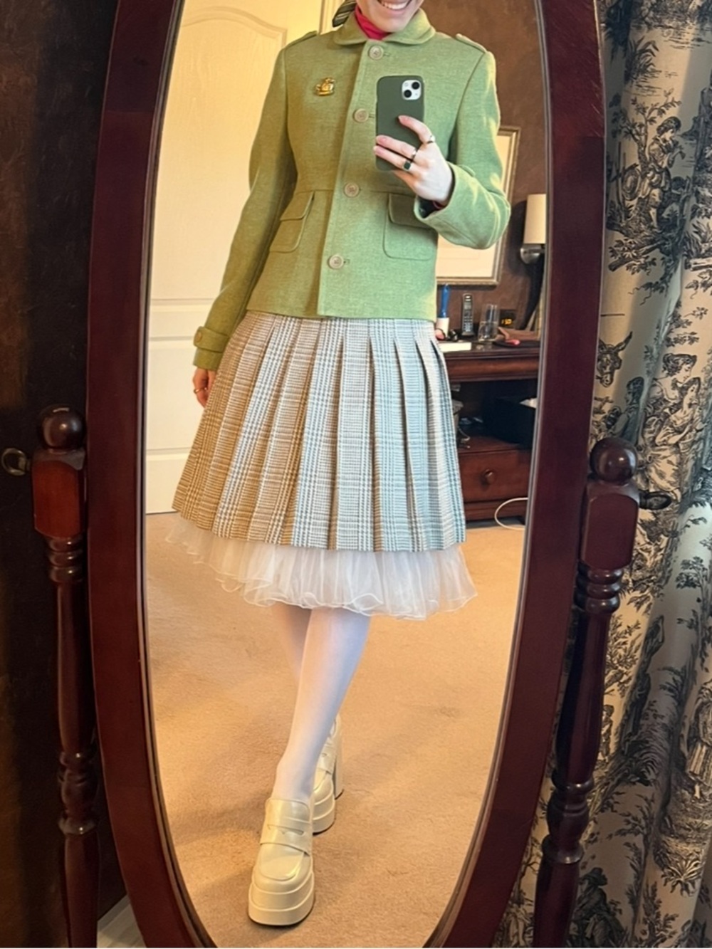 Banana Republic Wool Blend Jacket, Green